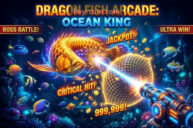 Phòng Quái Vật Biển Sâu với boss cá khổng lồ trong game bắn cá 3D đại dương